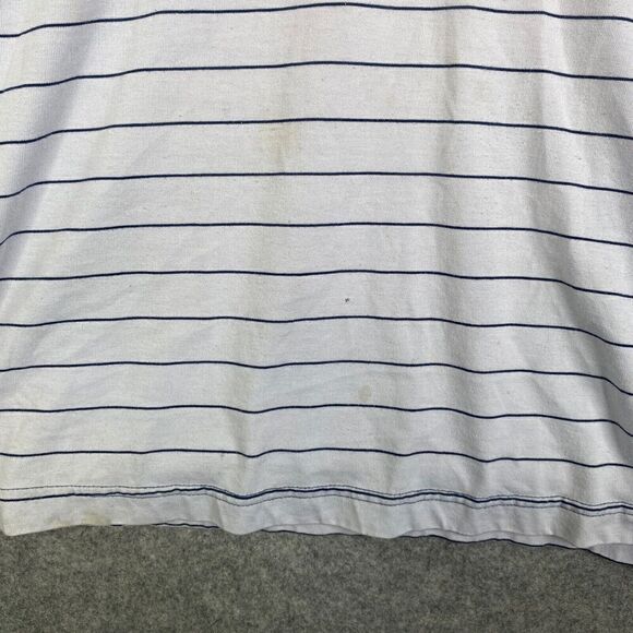 Fox Racing Polo Shirt Mens Large Stripe Outdoor Casual Biking Activewear - Picture 4 of 11